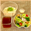 Torigara Hiyashi Salad Somen