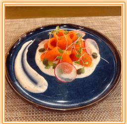 Salmon Carpaccio