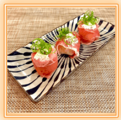 Nama Ham Potato Salad Garlic Cream Cheese