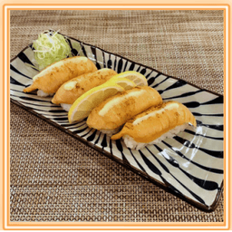 Salmon Aburi Sushi with Mayo
